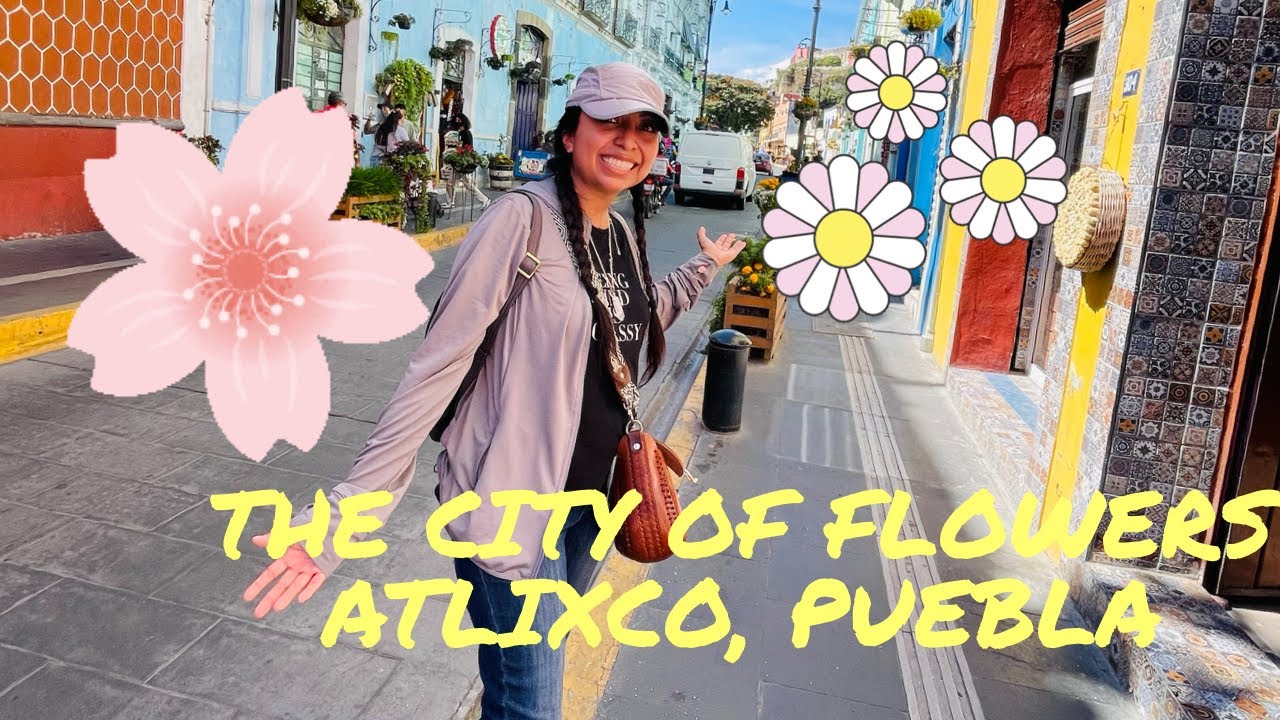 Private driver from Mexico City to Atlixco: Flower markets and murals