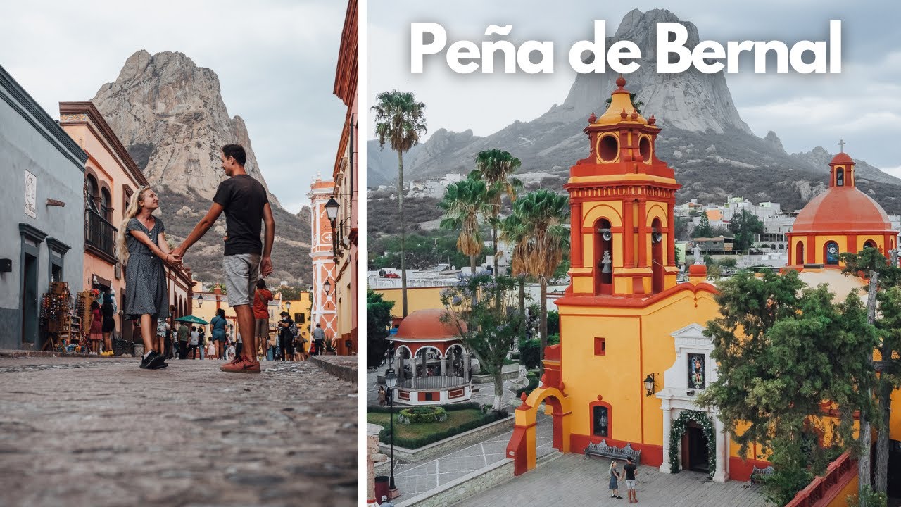 Private driver from Mexico City to Bernal: Peña de Bernal monolith