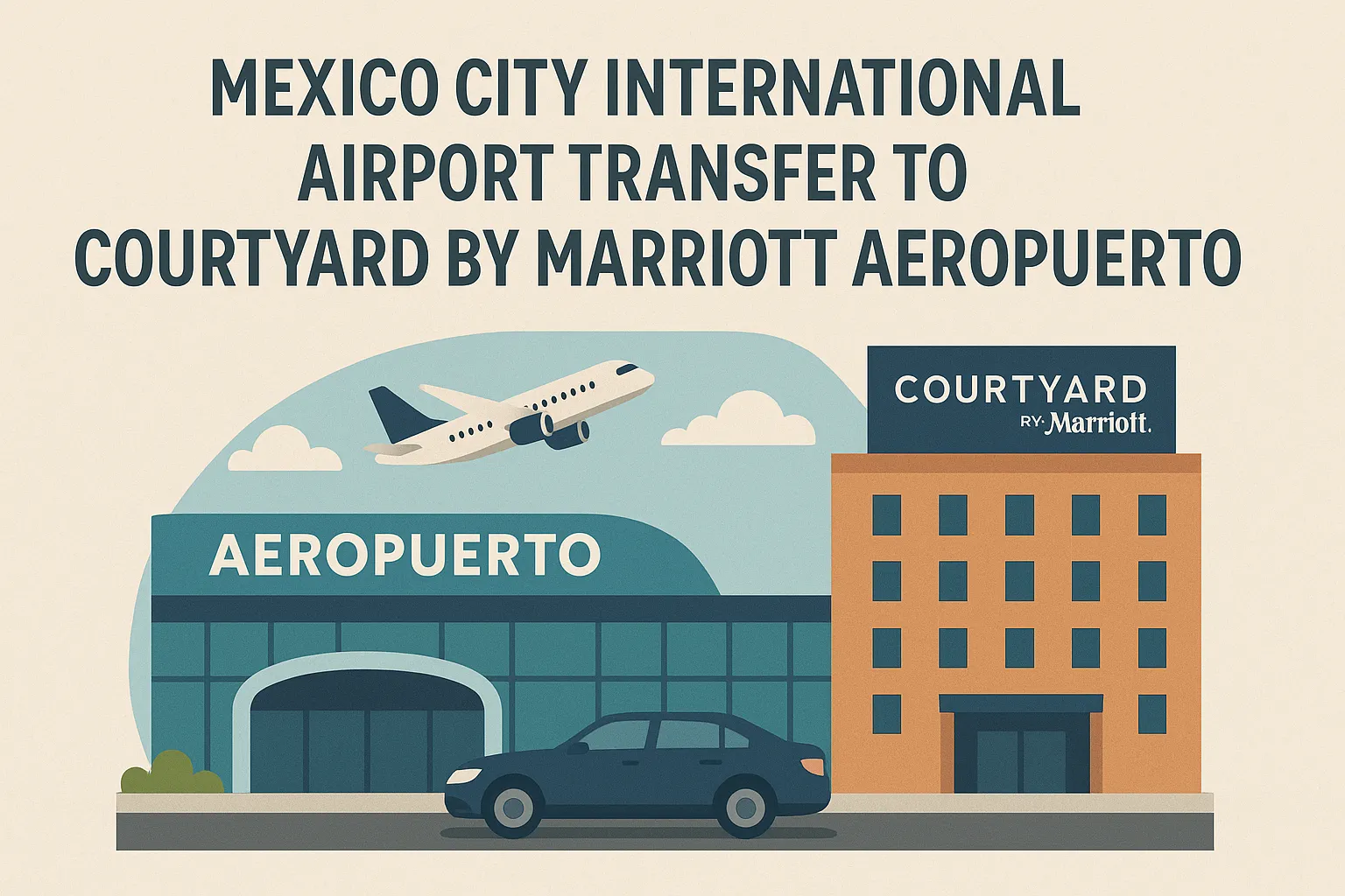 Mexico City International Airport Transfer to Courtyard by Marriott Aeropuerto