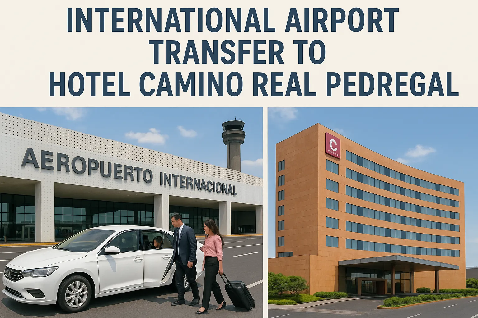Mexico City International Airport Transfer to Hotel Camino Real Pedregal