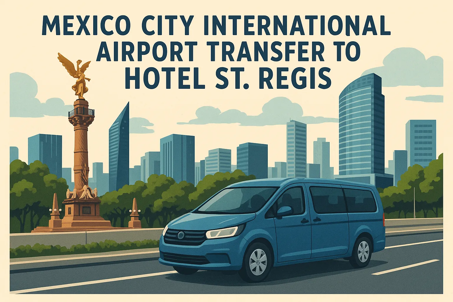 Mexico City International Airport Transfer to Hotel St. Regis