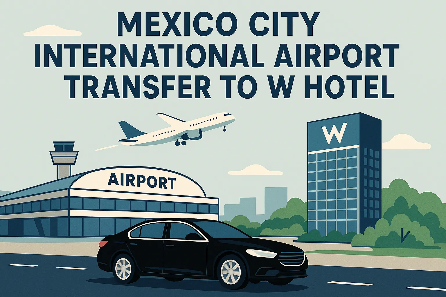Mexico City International Airport Transfer to W Hotel