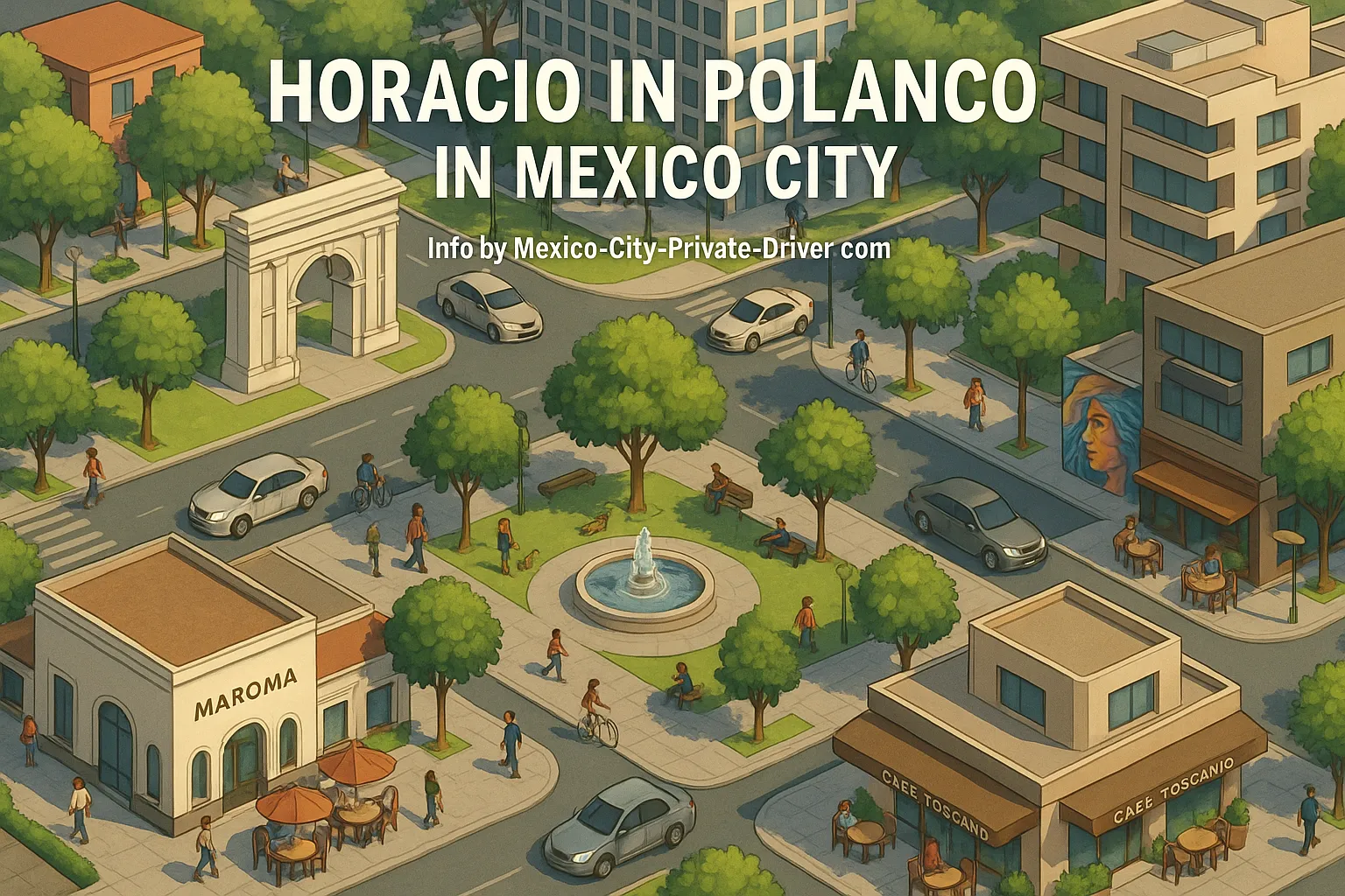 Horacio in Polanco in Mexico City