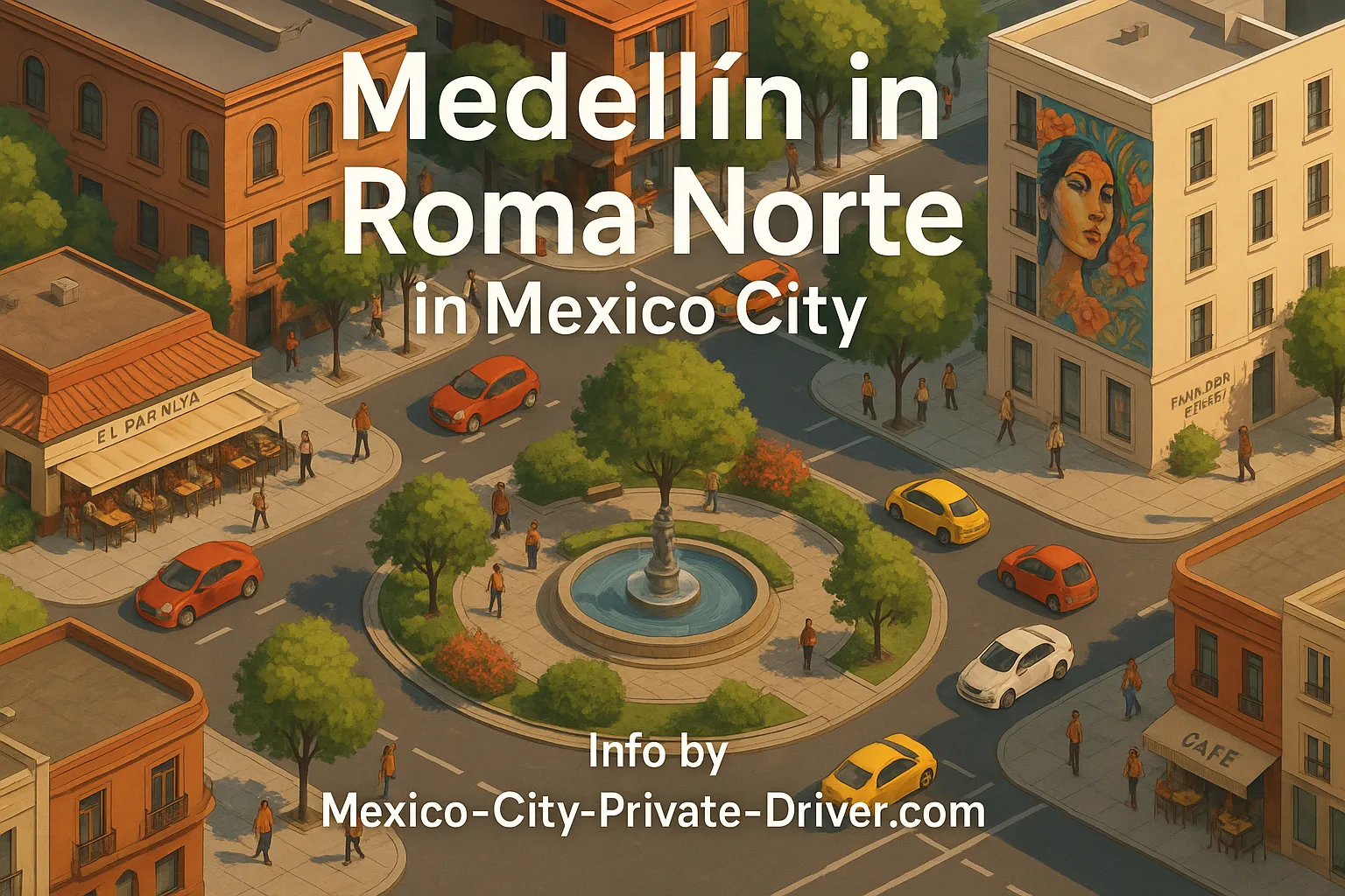Medellín in Roma Norte in Mexico City