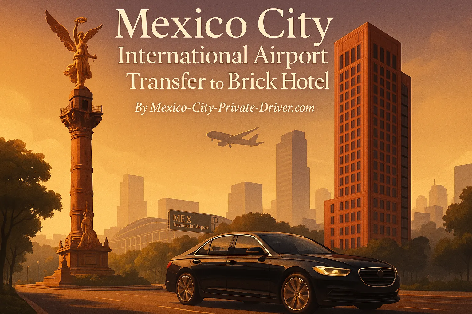 Mexico City International Airport Transfer to Brick Hotel
