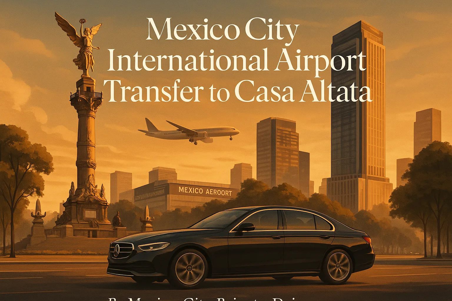 Mexico City International Airport Transfer to Casa Altata