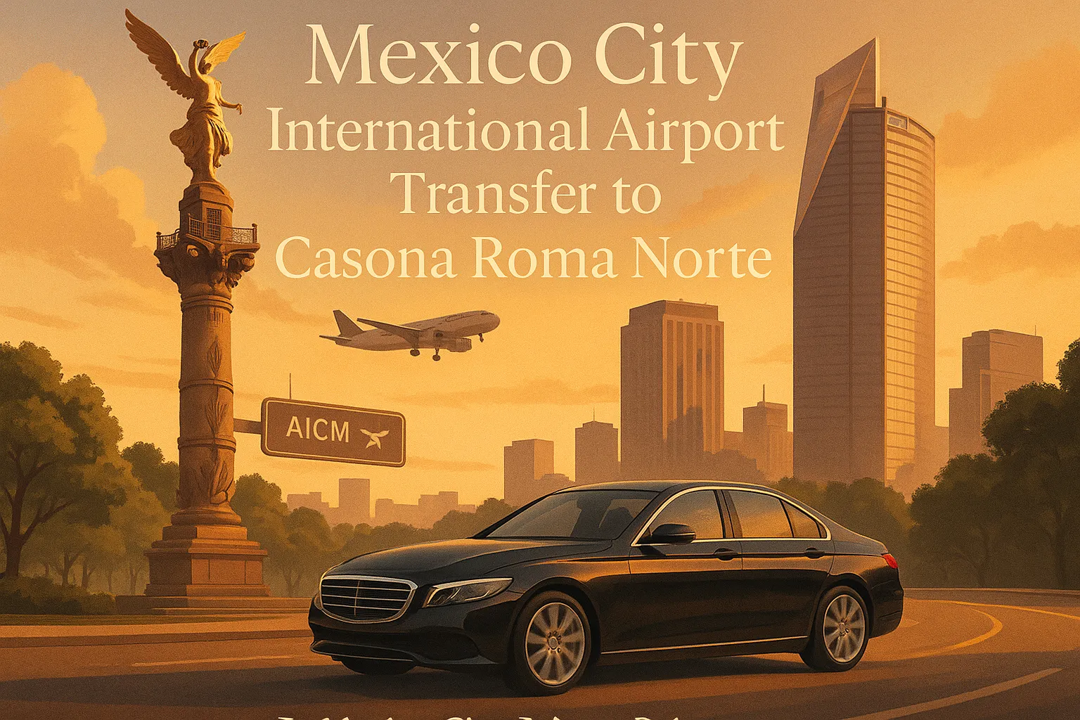 Mexico City International Airport Transfer to Casona Roma Norte