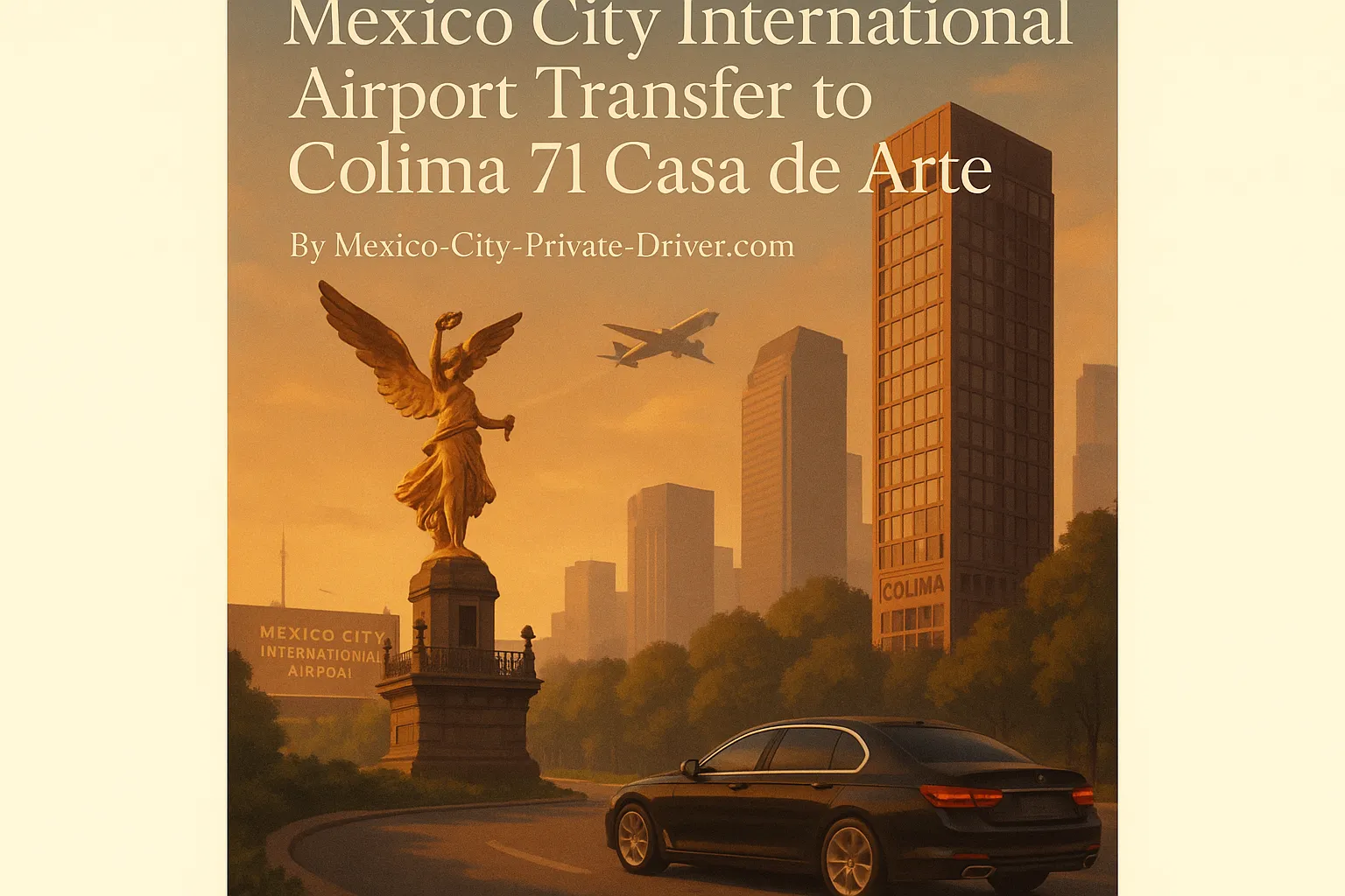 Mexico City International Airport Transfer to Colima 71 Casa de Arte
