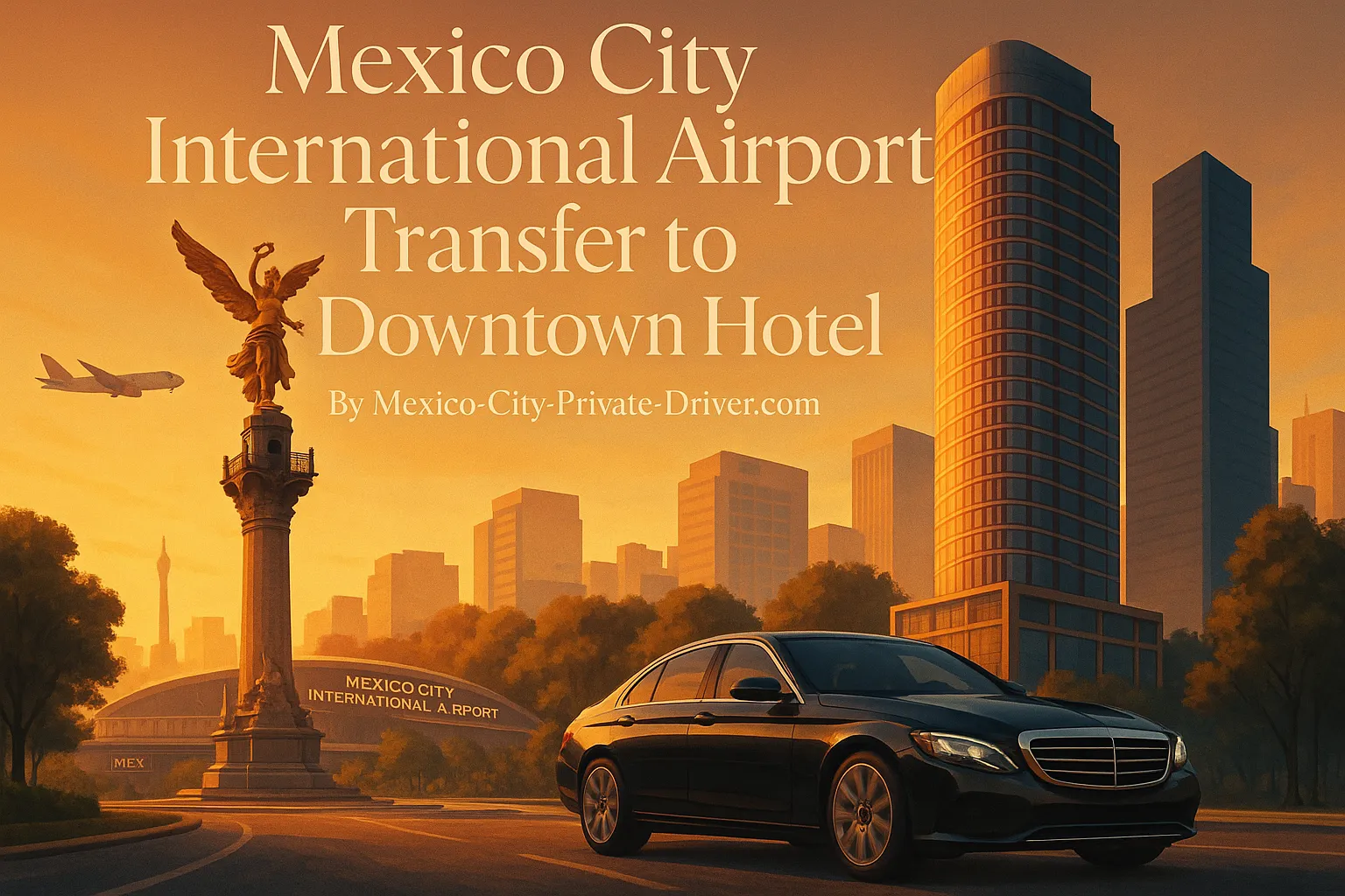 Mexico City International Airport Transfer to Downtown Hotel
