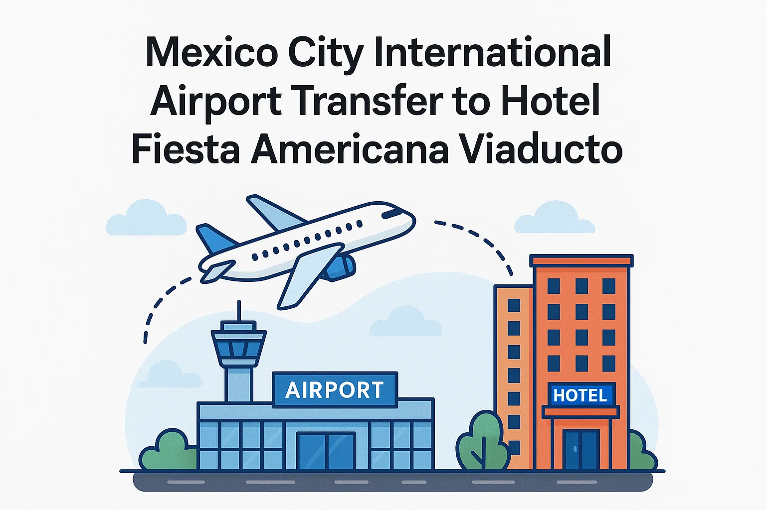 Mexico City International Airport Transfer to Hotel Fiesta Americana Viaducto
