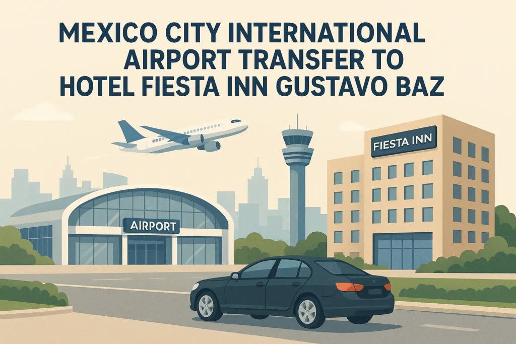 Mexico City International Airport Transfer to Hotel Fiesta Inn Gustavo Baz