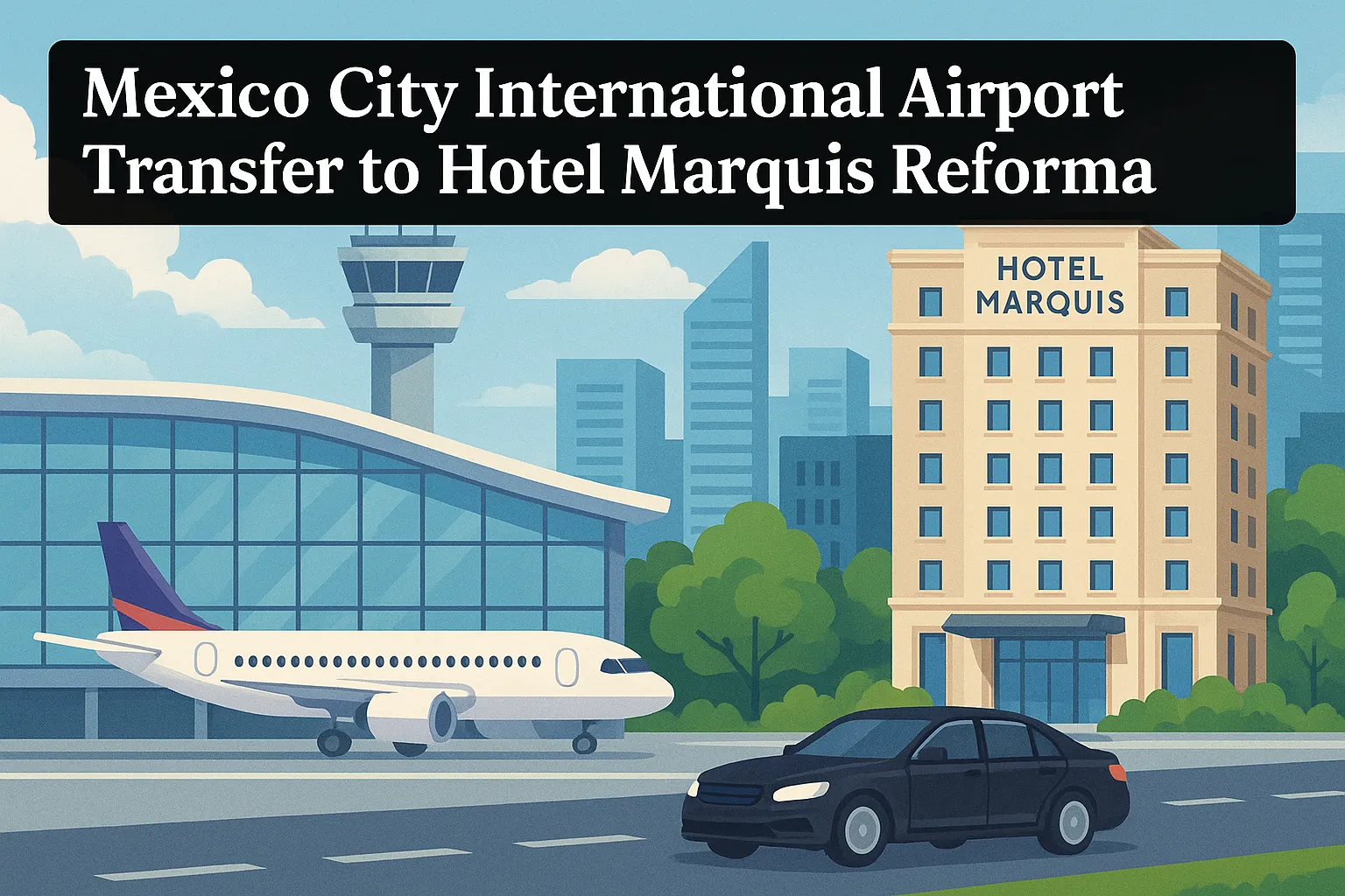 Mexico City International Airport Transfer to Hotel Marquis Reforma