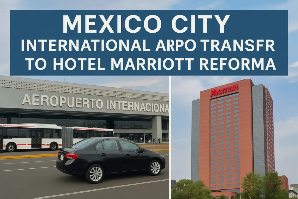 Mexico City International Airport Transfer to Hotel Marriott Reforma