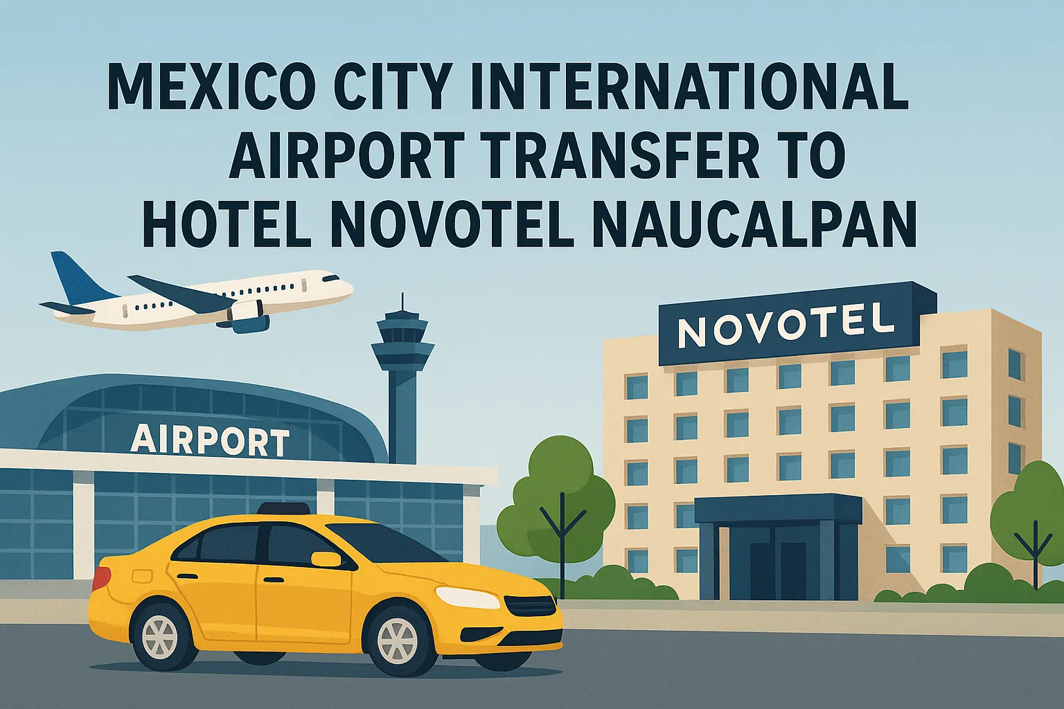 Mexico City International Airport Transfer to Hotel Novotel Naucalpan