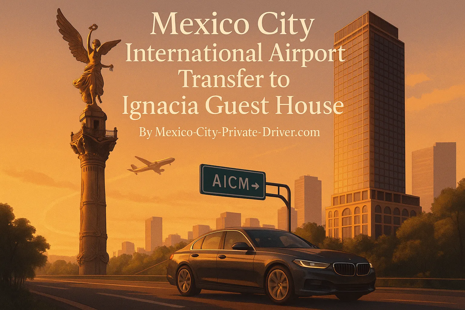 Mexico City International Airport Transfer to Ignacia Guest House