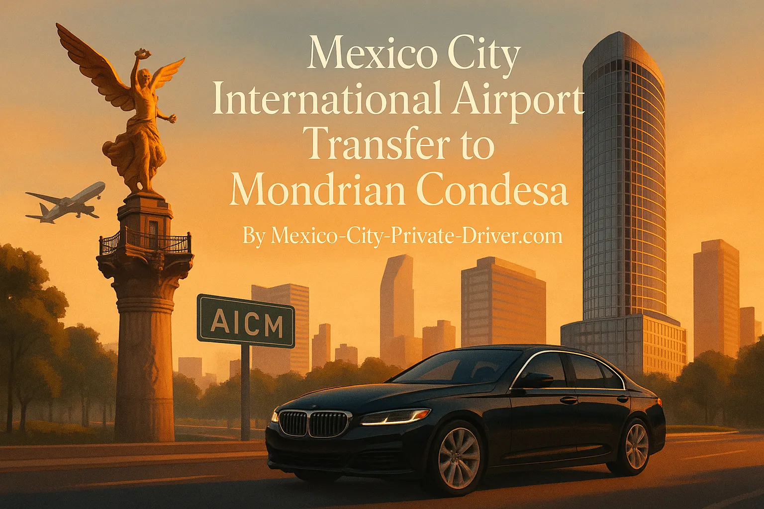 Mexico City International Airport Transfer to Mondrian Condesa