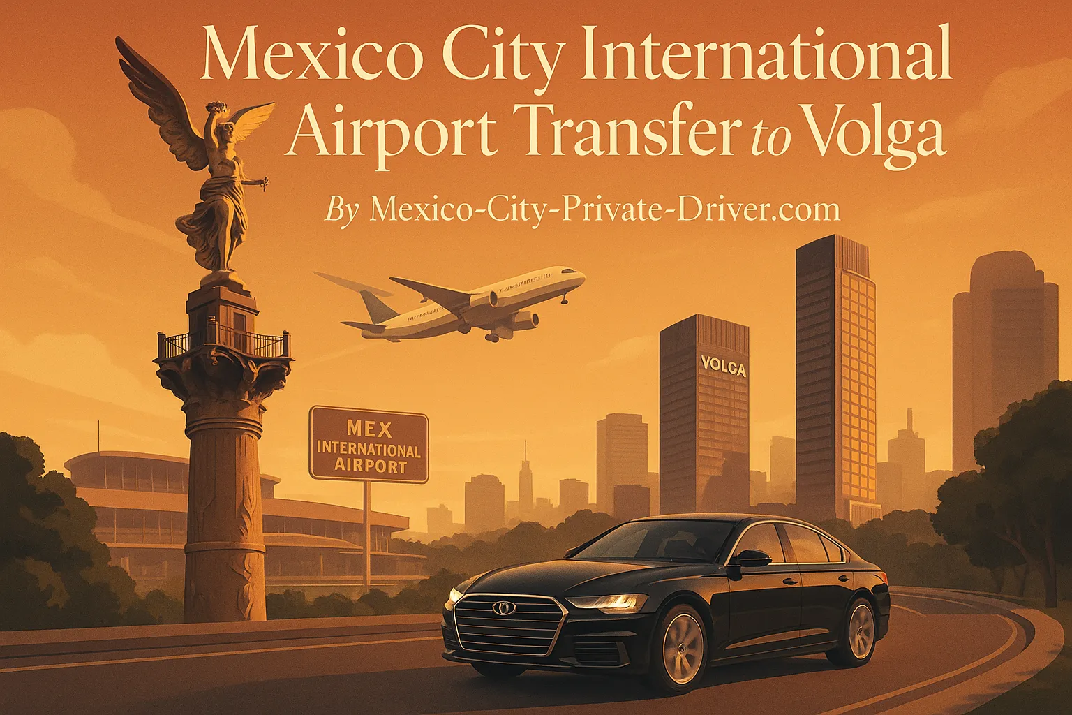 Mexico City International Airport Transfer to Volga