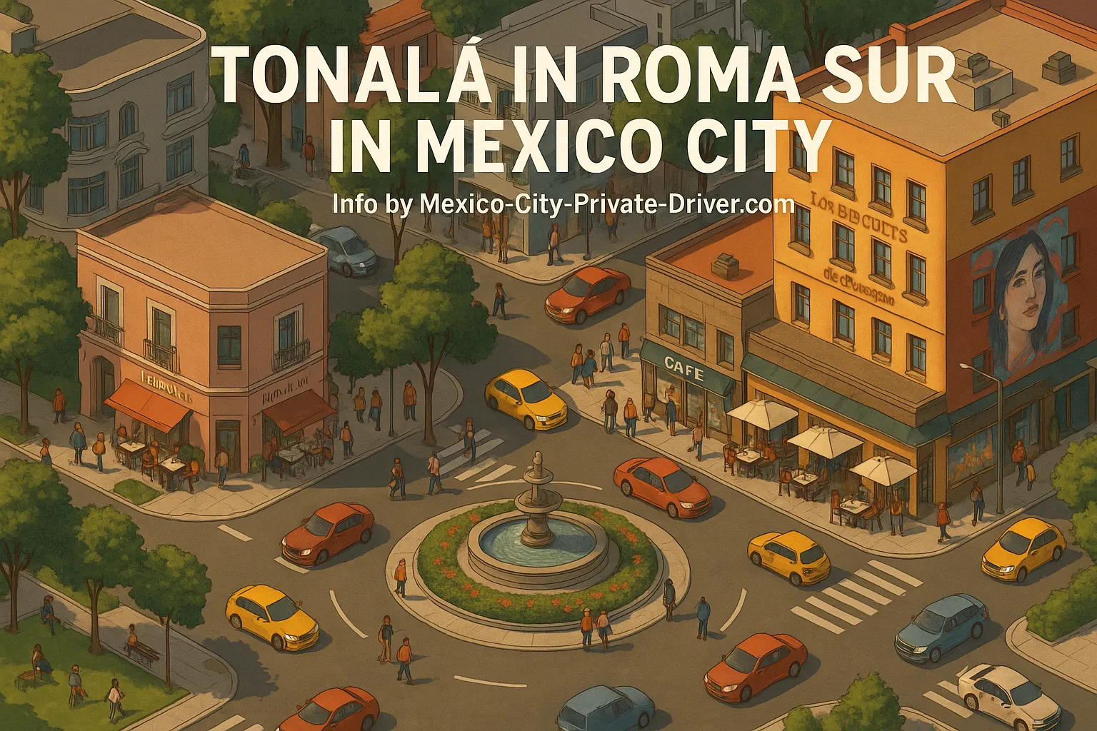 Tonalá in Roma Sur in Mexico City