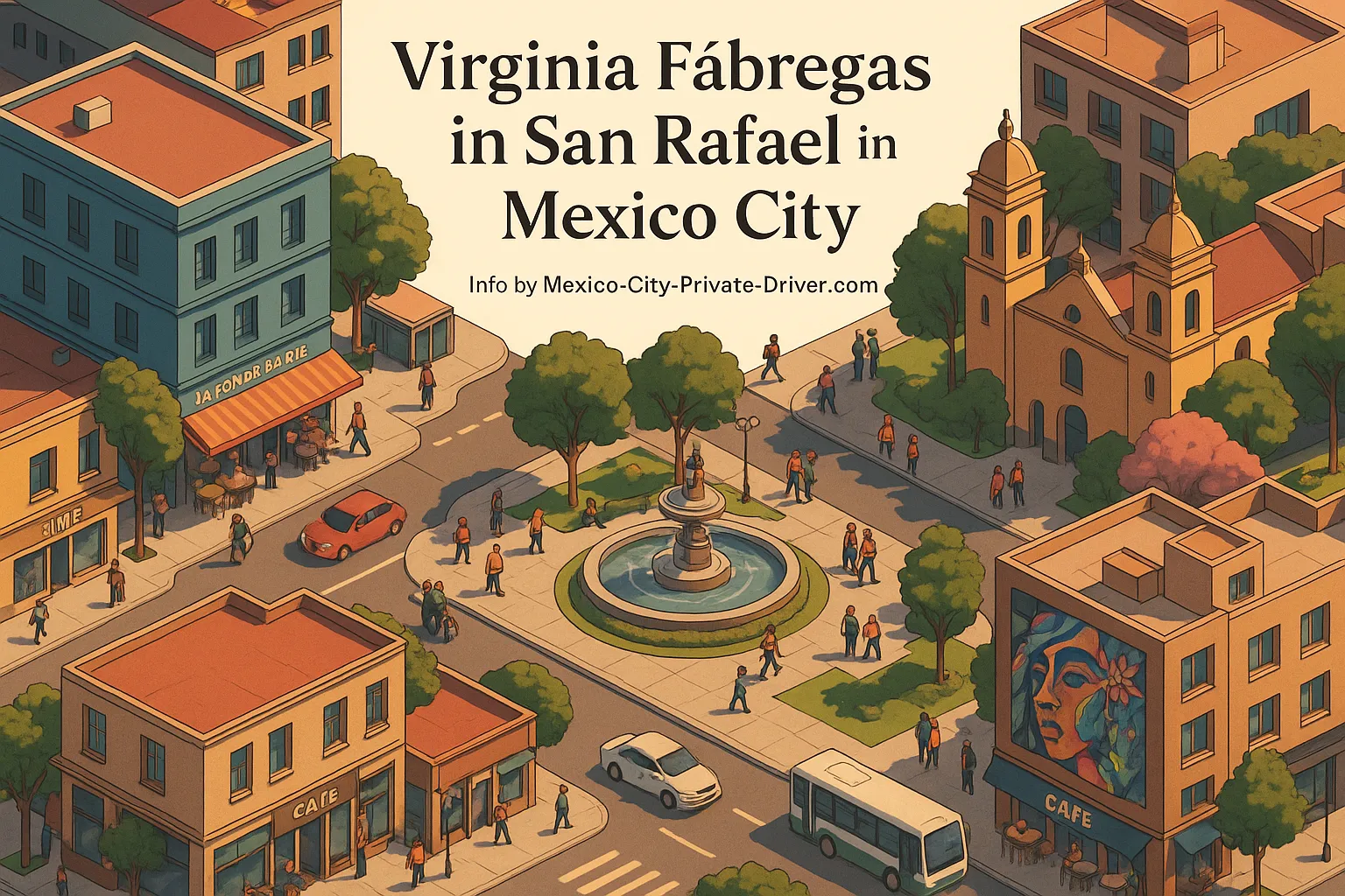 Virginia Fábregas in San Rafael in Mexico City