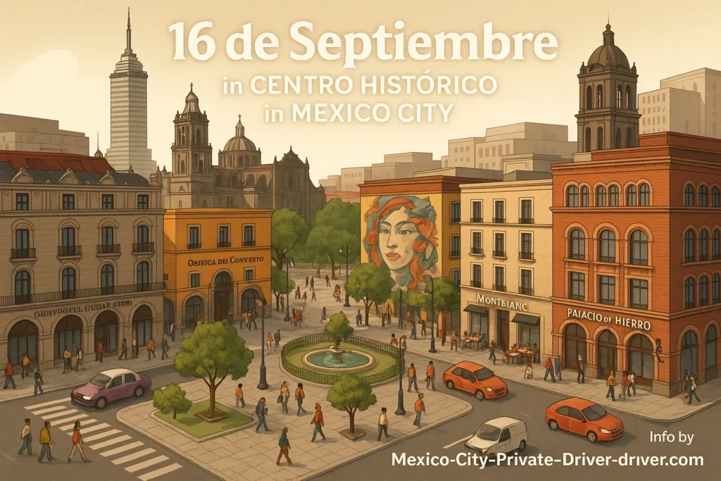 16 de Septiembre in Centro Histórico in Mexico City