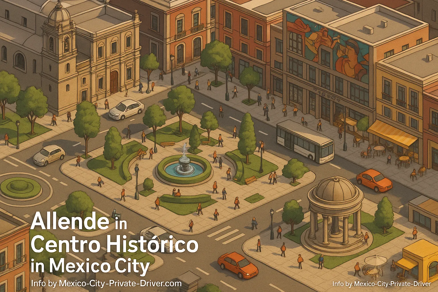 Allende in Centro Histórico in Mexico City
