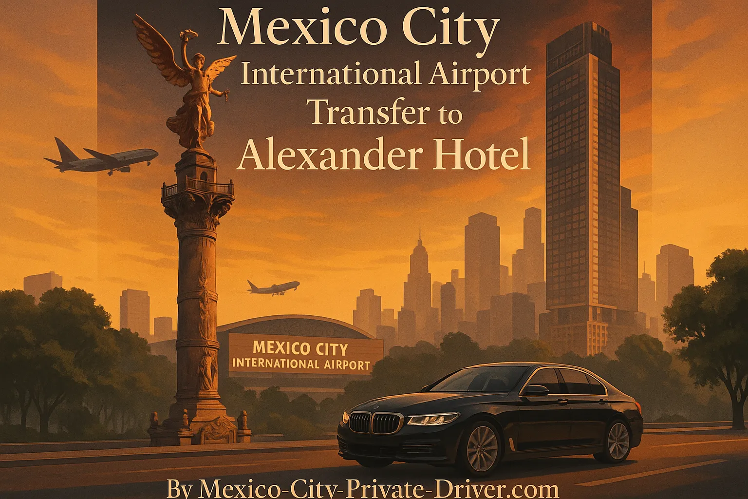 Mexico City International Airport Transfer to Alexander Hotel