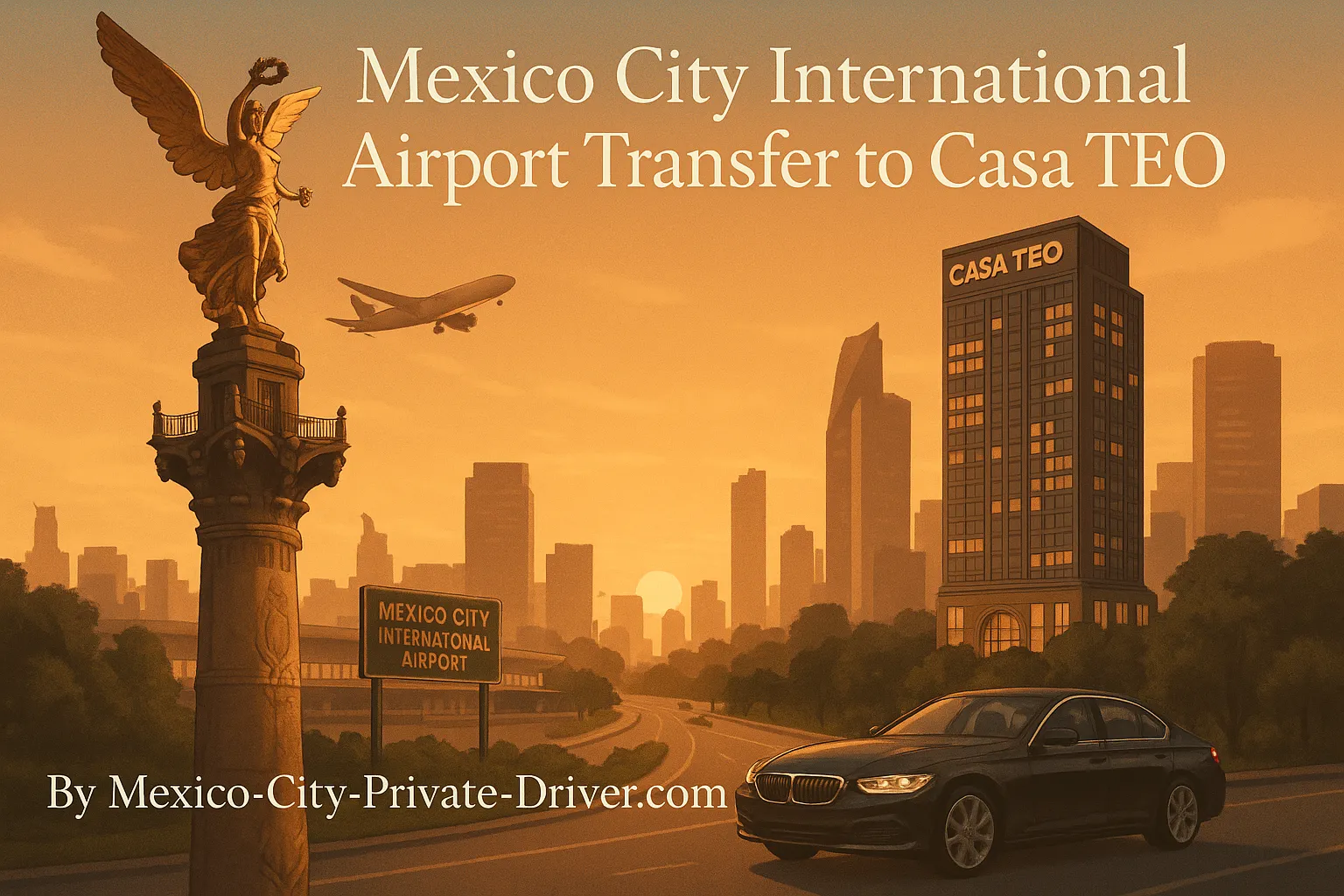 Mexico City International Airport Transfer to Casa TEO