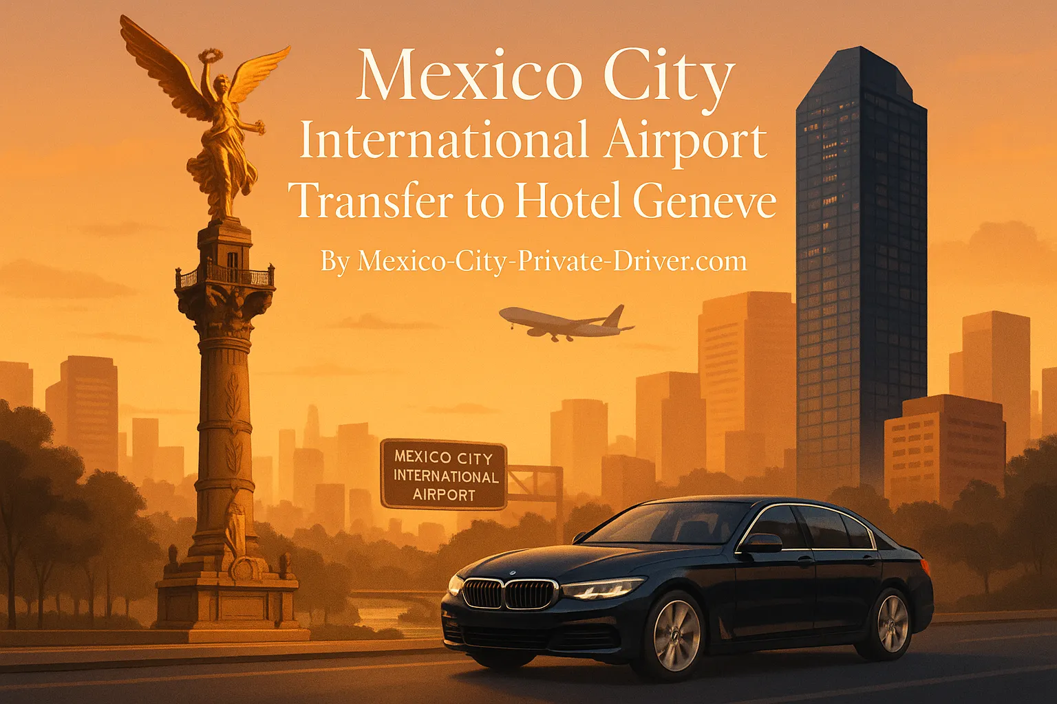 Mexico City International Airport Transfer to Hotel Geneve