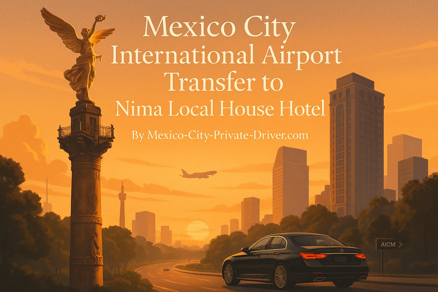 Mexico City International Airport Transfer to Nima Local House Hotel