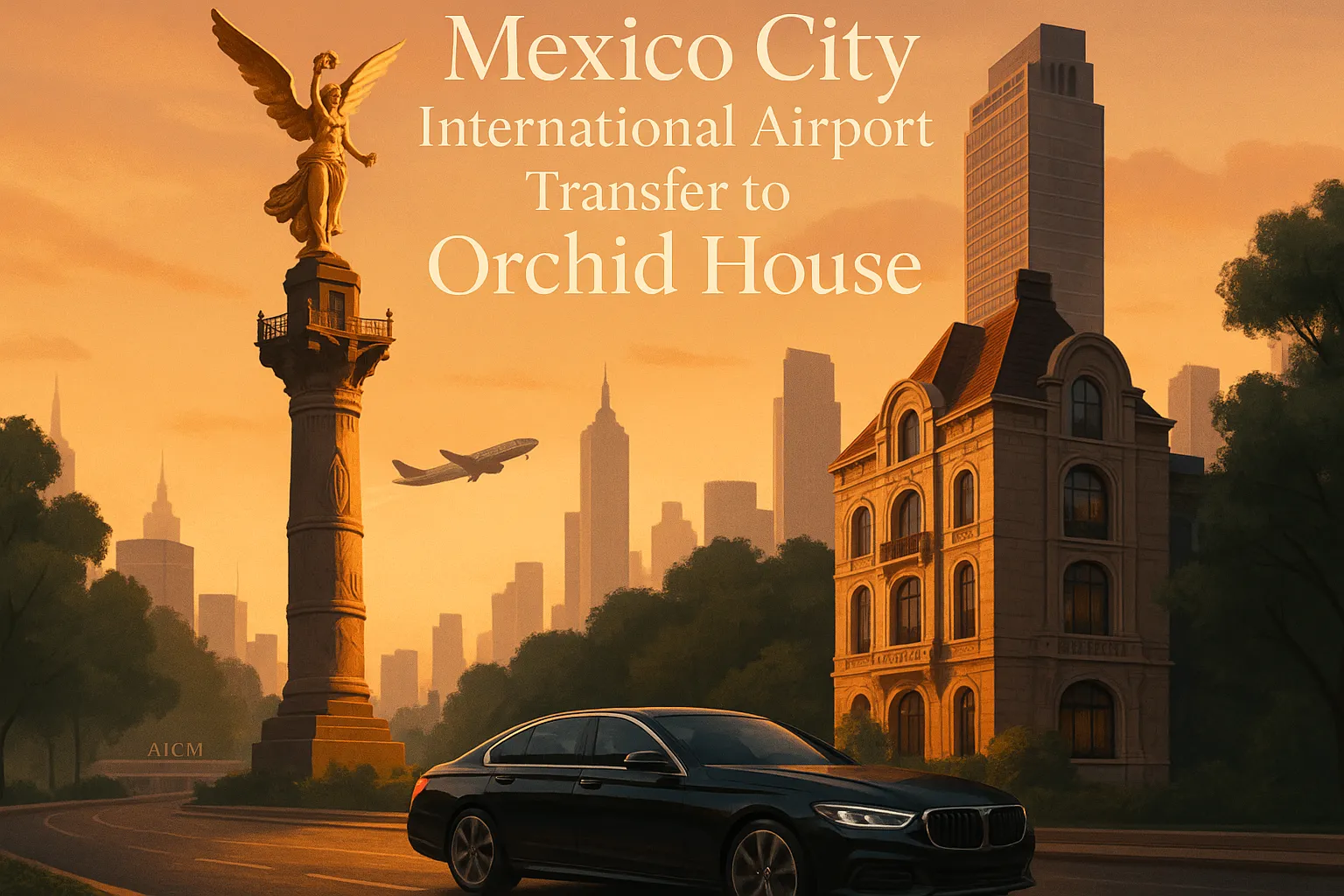 Mexico City International Airport Transfer to Orchid House