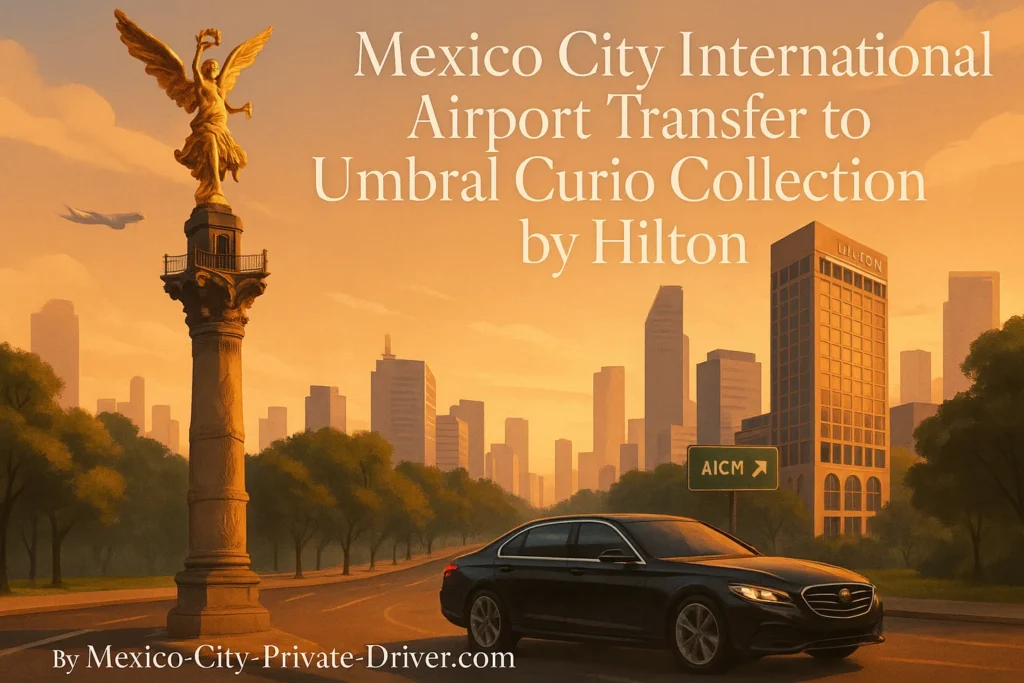 Mexico City International Airport Transfer to Umbral Curio Collection by Hilton