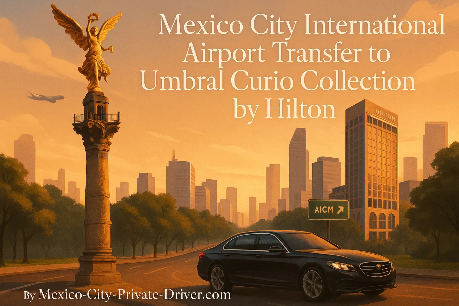 Mexico City International Airport Transfer to Umbral Curio Collection by Hilton