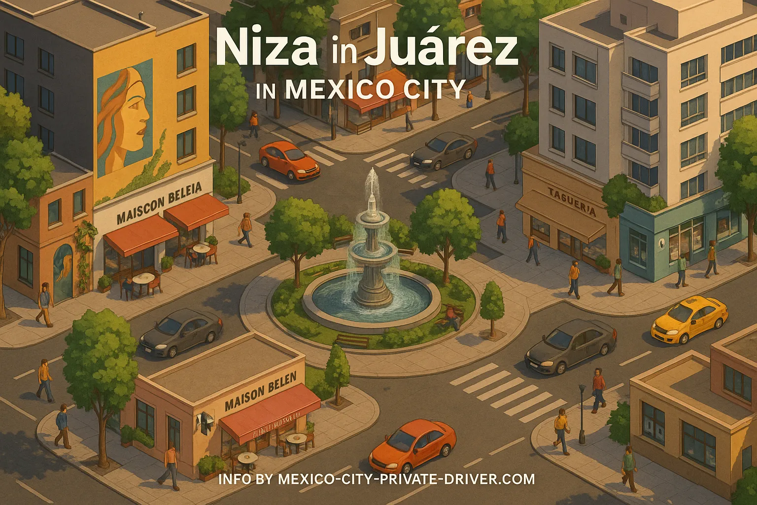 Niza in Juárez in Mexico City