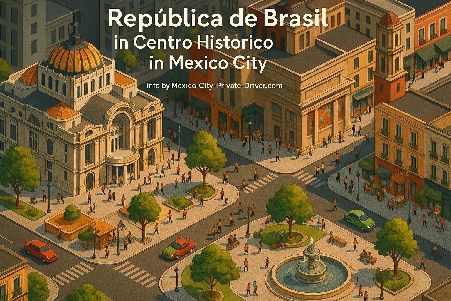 República de Brasil in Centro Histórico in Mexico City