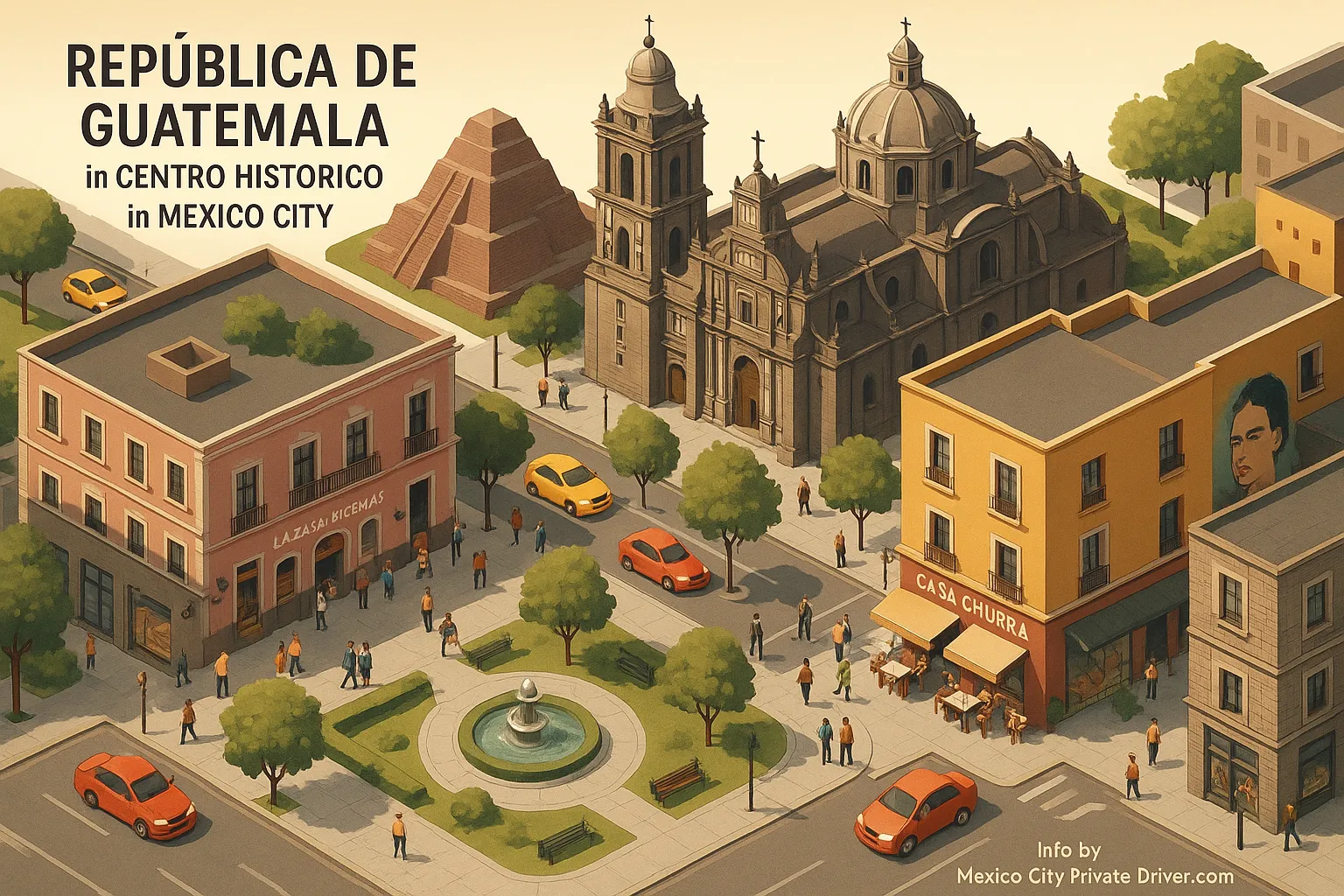 República de Guatemala in Centro Histórico in Mexico City