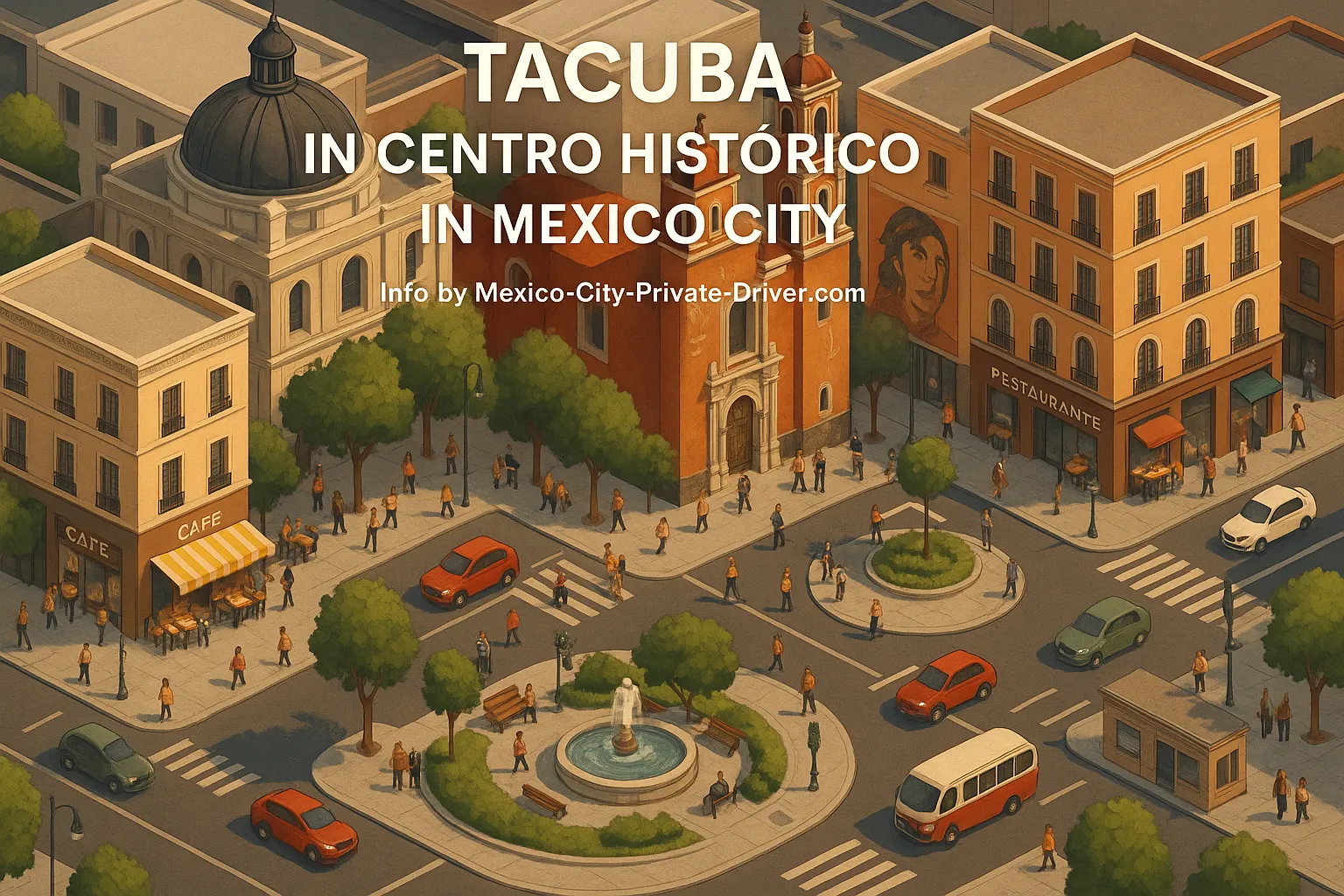 Tacuba in Centro Histórico in Mexico City