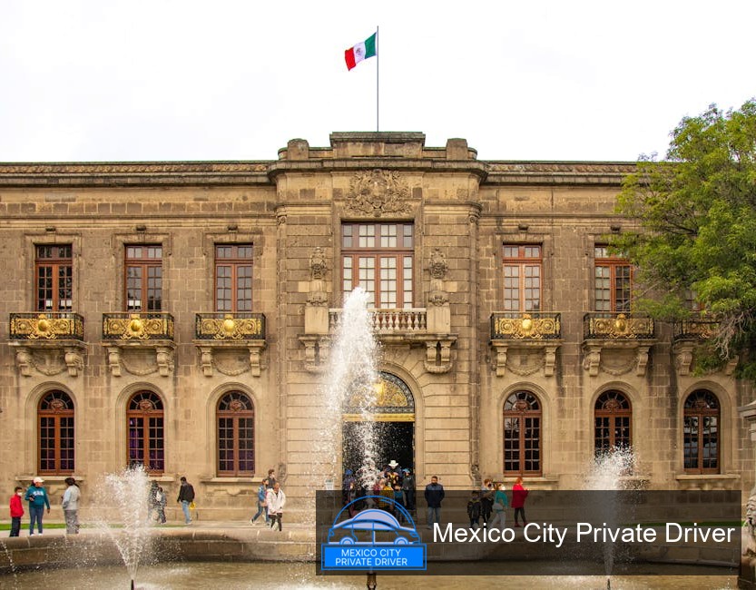 A view of the iconic Castillo de Chapultepec surrounded by lush greenery in Bosque de Chapultepec, Mexico City.