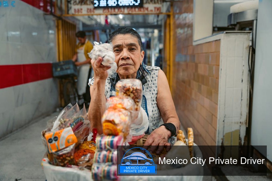 A colorful mural depicting local culture on a Tetetlán street in Mexico City.